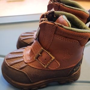 Ralph Lauren Polo toddler boy boot